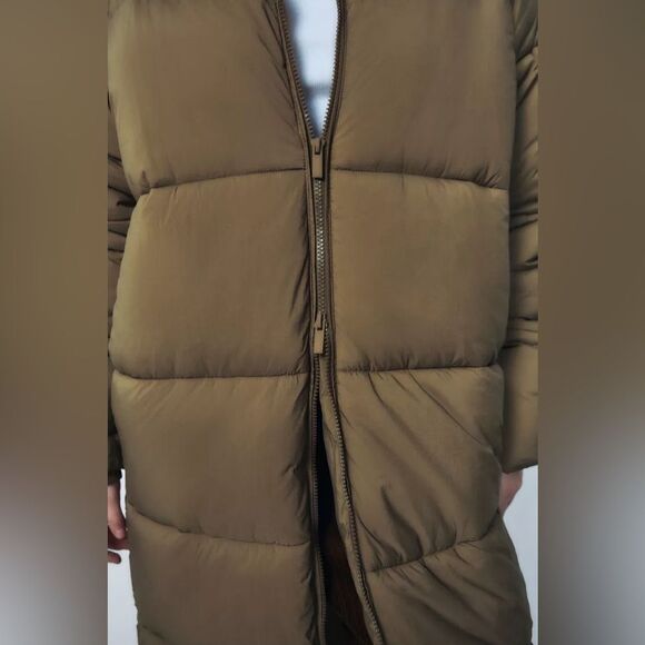 ZARA WATER AND WIND PROTECTION LONG ANORAK - Picture 10 of 13